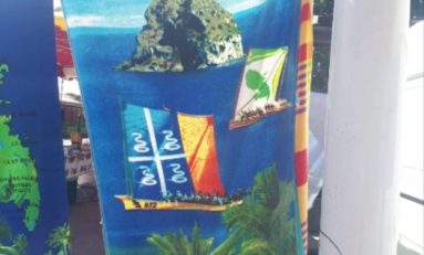 La Martinique entre drap de bain...drapeau...et manque de peau
