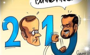 L'image du jour 01/01/19 Bonne  année 2019 - Macron/Benalla