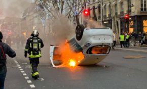 L'image du jour 05/01/19 - Paris - Gilets Jaunes- Acte 8