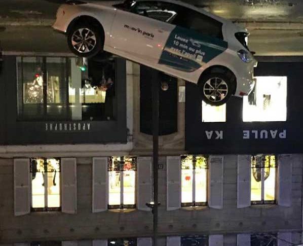 Une soirée renversante à Paris.