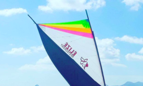 Ay Douvan la yole de Sainte-Anne baptise brillamment sa nouvelle voile