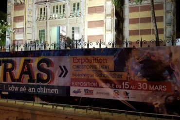 Christophe Mert expose à la Bibliothèque Schoelcher