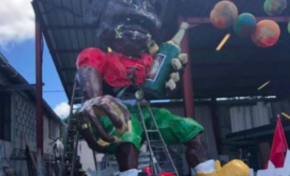 Le député Jean-Philippe "Romanticus..." Nilor est le Vaval 2019 en Martinique