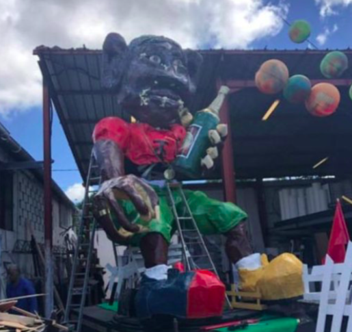 Le député Jean-Philippe "Romanticus..." Nilor est le Vaval 2019 en Martinique