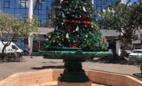 Didier Laguerre croit encore au Père Noël à Fort-de-France en Martinique