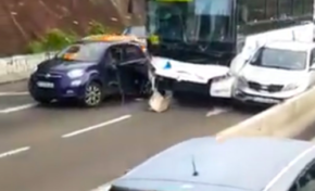 L'image du jour 08/04/19 - Accident rocade - Martinique