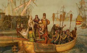 Ce jour, en 1492, un marin se perdait en mer et provoquait un génocide.