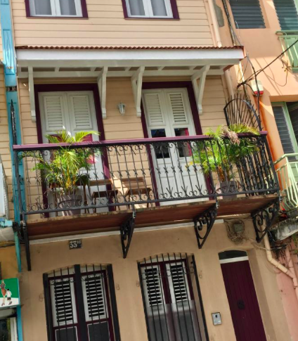 À qui appartient cette maison située au 33 bis Rue Moreau de Jonnes à Fort-de-France en Martinique ?
