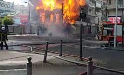 Difé pri. Rue Frébault à Pointe-à-Pitre