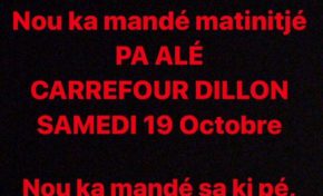 Martinique : boycott de Carrefour Dillon Ce samedi ...ça te dit ?