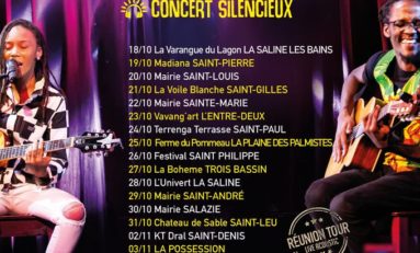 Lycinaïs Jean et E.SY Kennenga en tournée Silence Concert à l'île de La Réunion