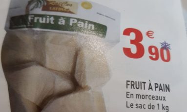 ILS vendent du fruit à pain importé du Pérou en Guadeloupe