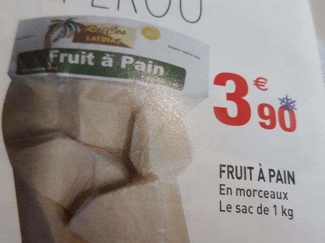 ILS vendent du fruit à pain importé du Pérou en Guadeloupe