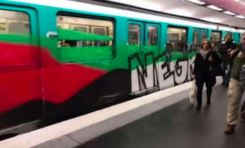 Le drapeau Rouge Vert Noir s'installe à Paris dans le métro