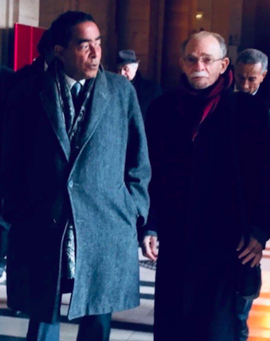 3 novembre 2019...10h...Alfred Marie-Jeanne et Alex Ursulet sur RLDM en Martinique