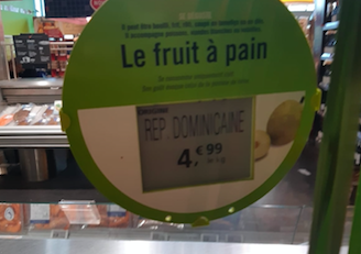 La République Dominicaine exporte des fruits à pain en France...en Martinique les politiques se grattent les graines
