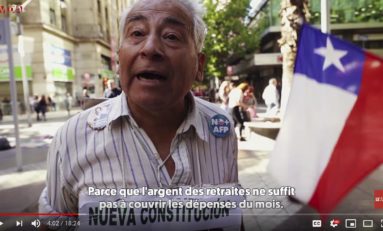 Vous avez peur pour votre retraite ? Regardez ce qui se passe au Chili... (vidéo)
