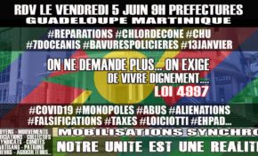 Ce 5 juin 2020 sera de bonne facture en Martinique et Guadeloupe et rimera avec Préfecture