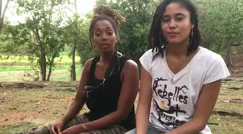 Jay Asani et Alexane Ozier Lafontaine convoquées par la police française en Martinique pour destructions de biens classés
