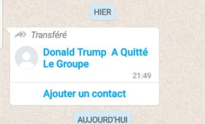 L'image du jour 08/11/20 - WhatsApp - Trump