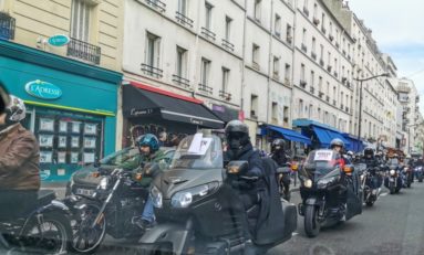 France : des milliers de motards manifestent à Paris