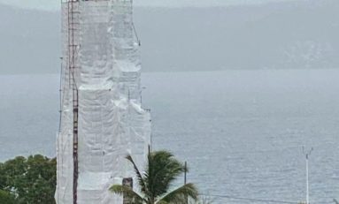Martinique : le phare de la pointe des nègres en mode Christo
