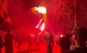 Les poubelles flamboyantes