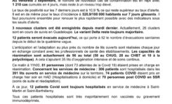 Covid-19 : 667 morts en Guadeloupe
