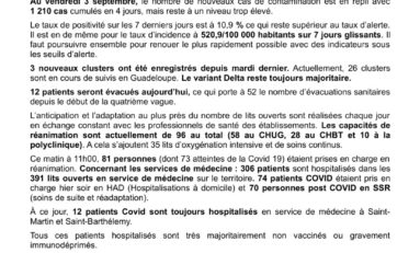 Covid-19 : 667 morts en Guadeloupe