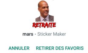 L'image du jour 21/03/22 - Retraite Illégale -Serge Letchimy - Martinique