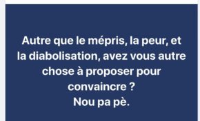 Quand un ex directeur de cabinet a une gastro entérite idéologique