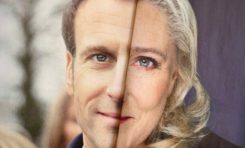 L'image du jour 11/04/22 - France - Présidentielle 2022 - Marine Le Pen - Emmanuel Macron
