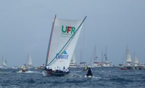 Belle victoire de UFR/Chanflor à Fort-de-France dans cette quatrième étape du Tour de Martinique des yoles-rondes