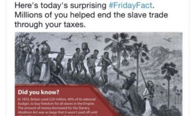 L'Angleterre a dédommagé les propriétaires d'esclaves jusqu'en... 2015...