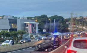 L'accident  du jour 08/09/22 - Fort-de-France -Martinique