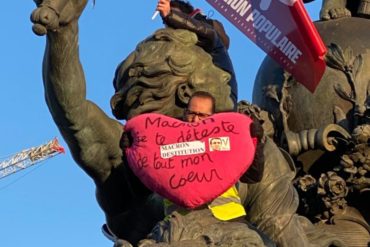 L'image du jour 21/01/23 - Paris - France - Macron