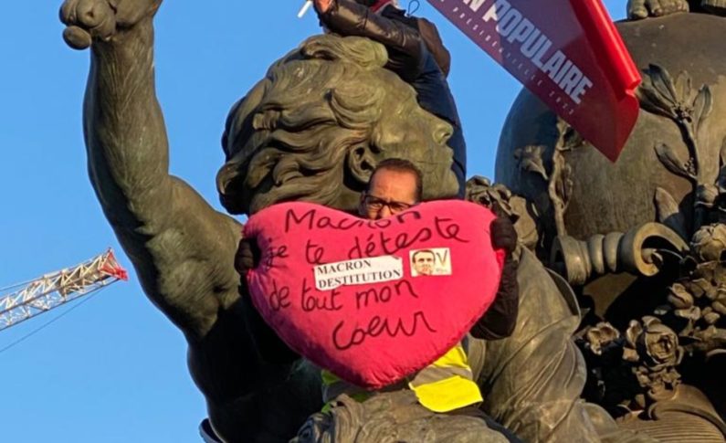 L'image du jour 21/01/23 - Paris - France - Macron