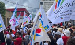 Images du jour 31/01/23 - Grève contre la réforme des retraites - Martinique