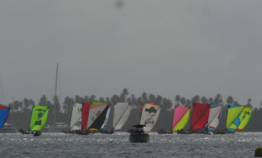 Yoles-Rondes de Martinique 3ème journée au Marin