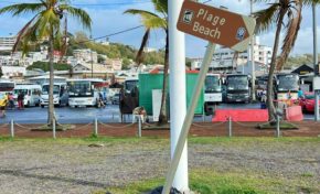 Martinique : à  Fort-de-France...la pollution est une oeuvre d'art