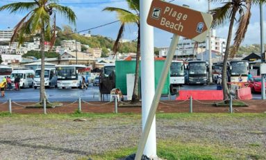 Martinique : à  Fort-de-France...la pollution est une oeuvre d'art