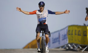 Tour de France cycliste 2023... Woods like a Tiger  au sommet du Puy de Dôme