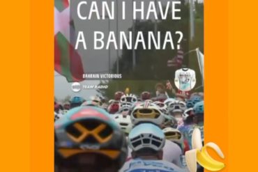 Tour de France cycliste 2023 : CAN I HAVE A BANANA ?