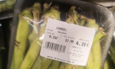 Le kilo de gombos franchit la barre des 12 euros en Martinique