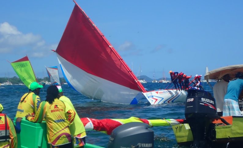 37ème Tour de Martinique des Yoles-Rondes : Diany Rémi gagne la première étape au Diamant