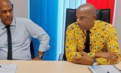 Bruno Nestor Azérot provoque Lucien Saliber le président de l'Assemblée de la Collectivité Territoriale de Martinique