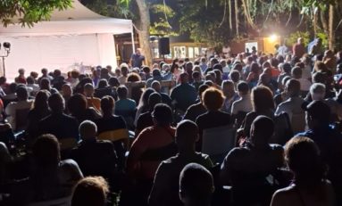 Spectacle au clair de lune en Martinique pour Dieudonné