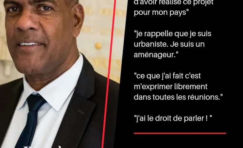 Serge Letchimy invente le Tèt Boskaf Comedy Show à la barre  du tribunal correctionnel de Fort-de-France en Martinique