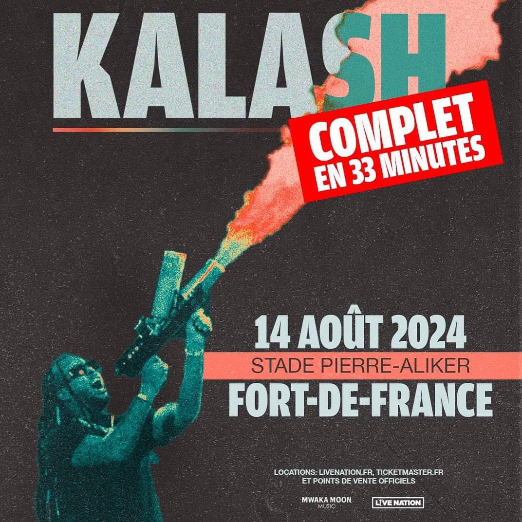 Concert de Kalash en Martinique... COMPLET en 33 minutes 😜😜😜🤪🤪 ...