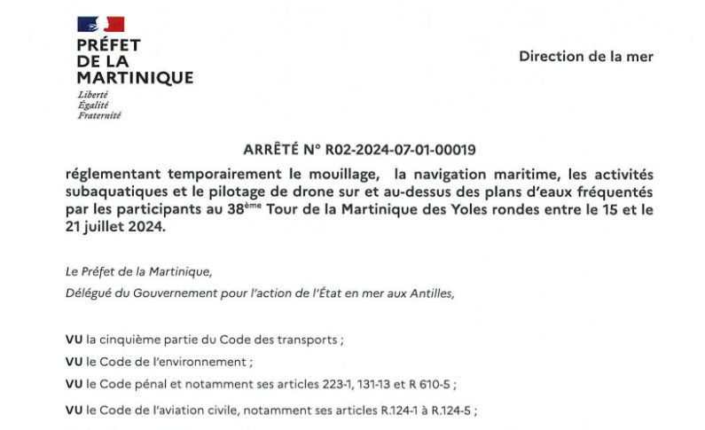 L'arrêté préfectoral réglementant le Tour 2024 est sorti